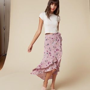 Reformation Saddie Skirt